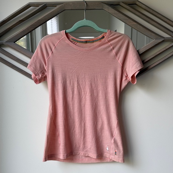 Smartwool base layer Pink T-Shirt Medium - Picture 1 of 7